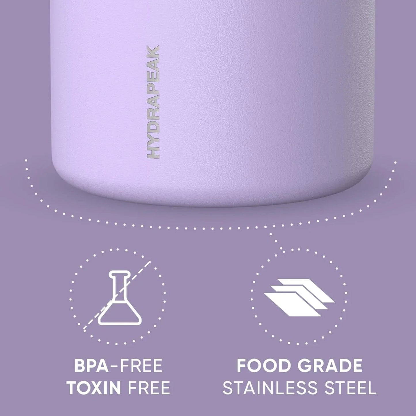 Hydrapeak 25oz Stainless Steel Vacuum Insulated Food Jar for Hot Food and Cold Food, Wide Mouth Leak-Proof Soup Jar for Adults, 10 Hours Hot and 16 Hours Cold (Seafoam) jlhbookstore.store