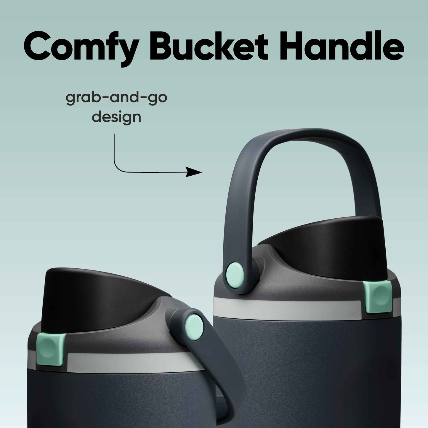 Owala FreeSip Sway Insulated Stainless Steel Water Bottle with Two-Way Spout, Built-In Straw and Bucket Handle, Made for Travel, School, and Sports, 40oz, BPA Free, Leak Proof, Off Road