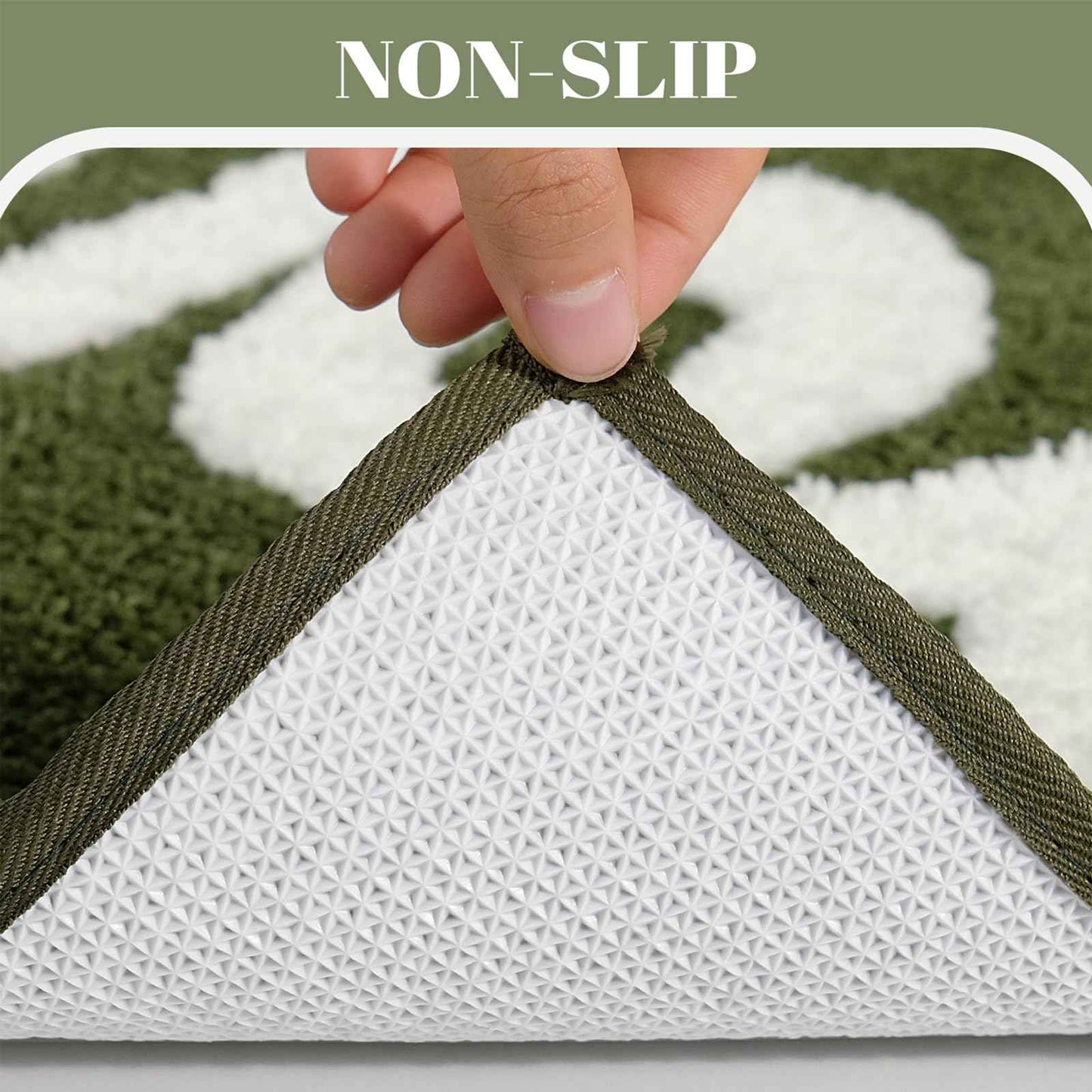 You Look Good Bath Mat Green Bathroom Rugs Funny Cute Bathroom Decor Preppy Small Cool Rug Non Slip Microfiber Washable Absorbent Shower Rug, 25”x21”…