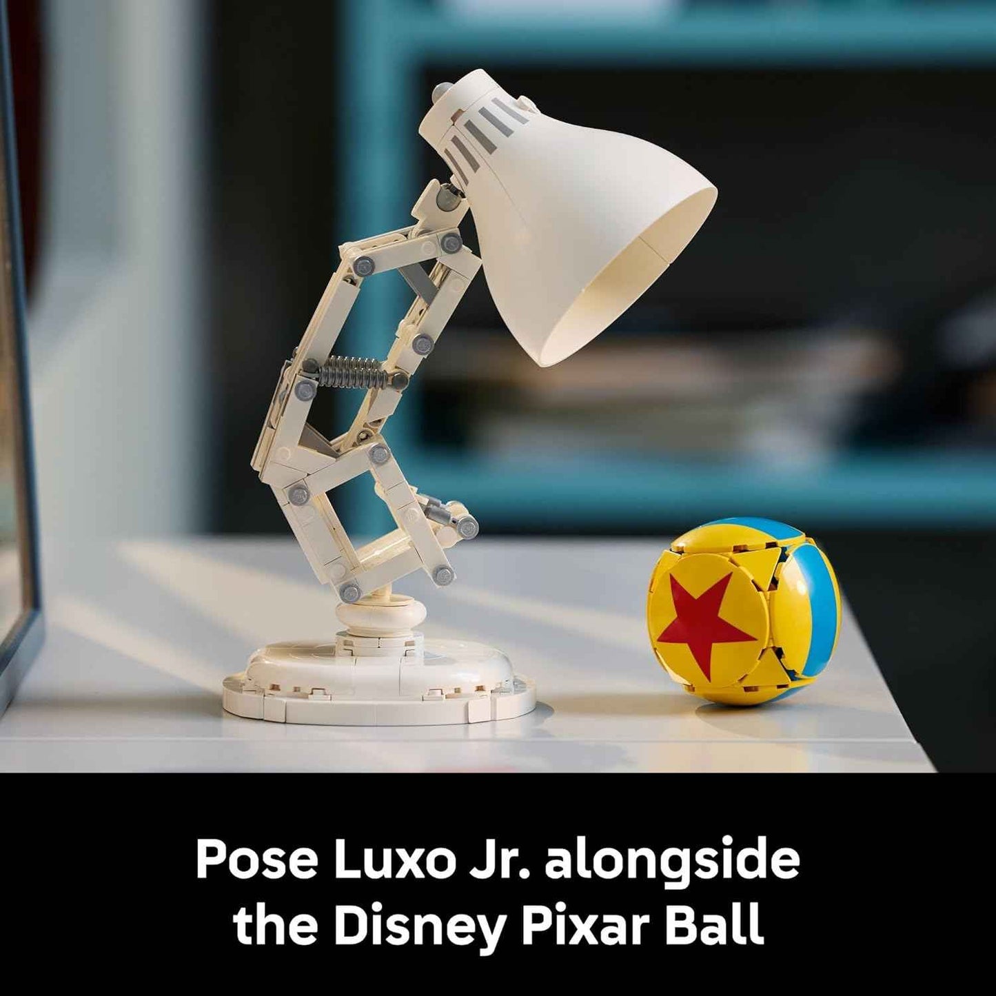 LEGO Ideas Disney Pixar Luxo Jr. - Building Set for Adults, Men & Women, Ages 18+ - Office and Desk Decor - Gifts for Christmas - 21357