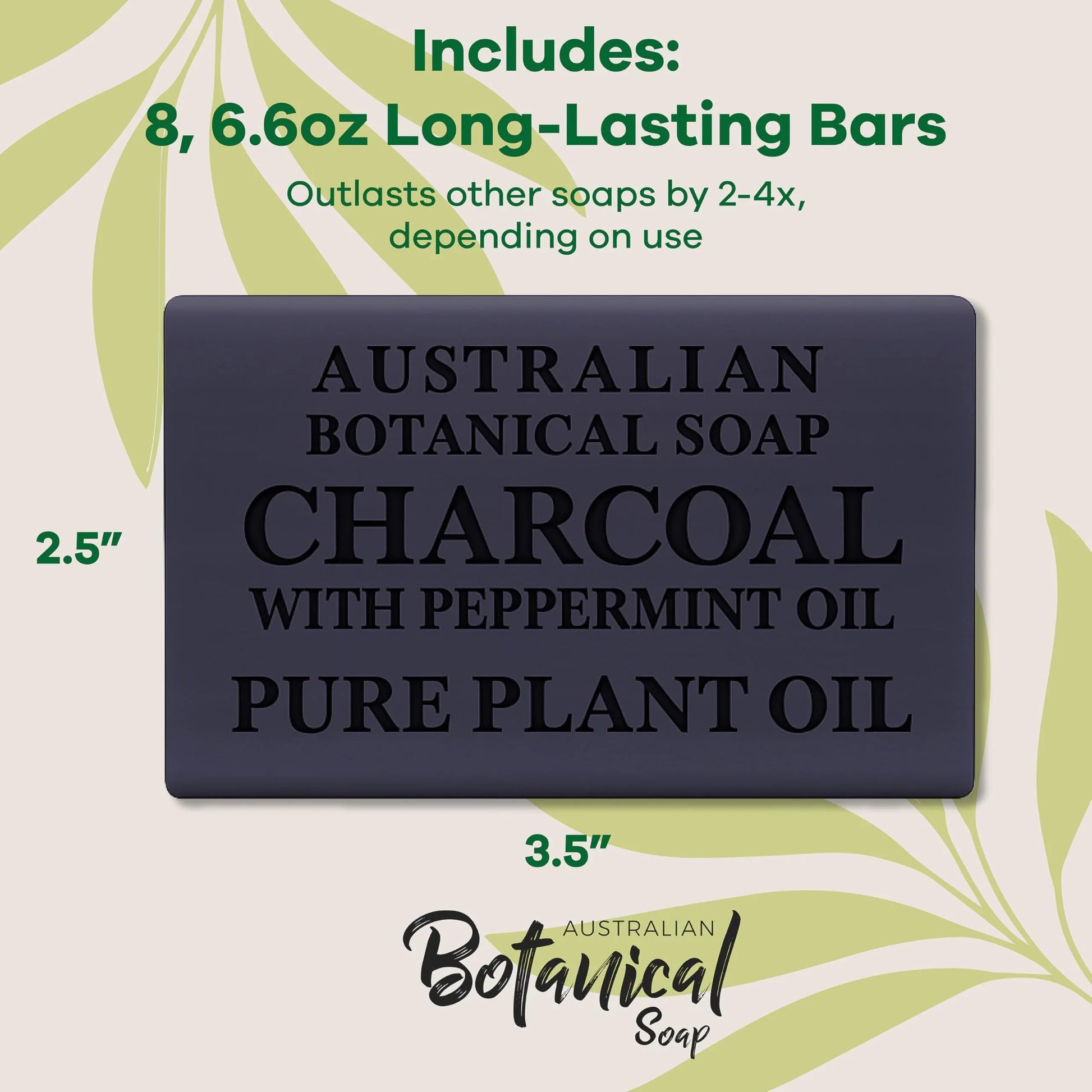 Australian Botanical Soap, 6.6 OZ, Triple Milled Bars with Pure Plant Oil, Natural Soap Base, Enriched with Organic Shea Butter, for Men, Women, All Skin Types, Variety Pack of 8, Packaging May Vary - Jlhbookstore.store