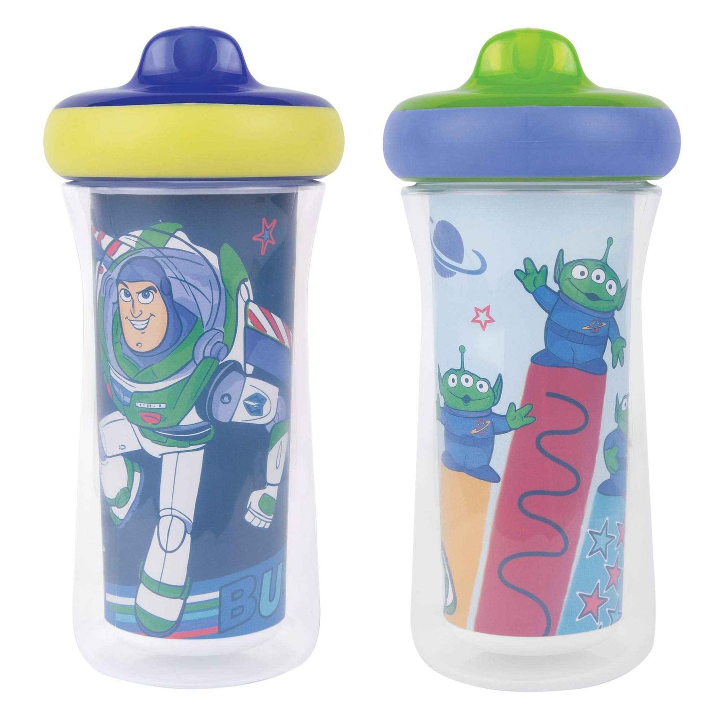 The First Years Disney Princess Kids Insulated Sippy Cups - Dishwasher Safe Spill Proof Toddler Cups - Ages 12 Months and Up - 9 Ounces - 2 Count
