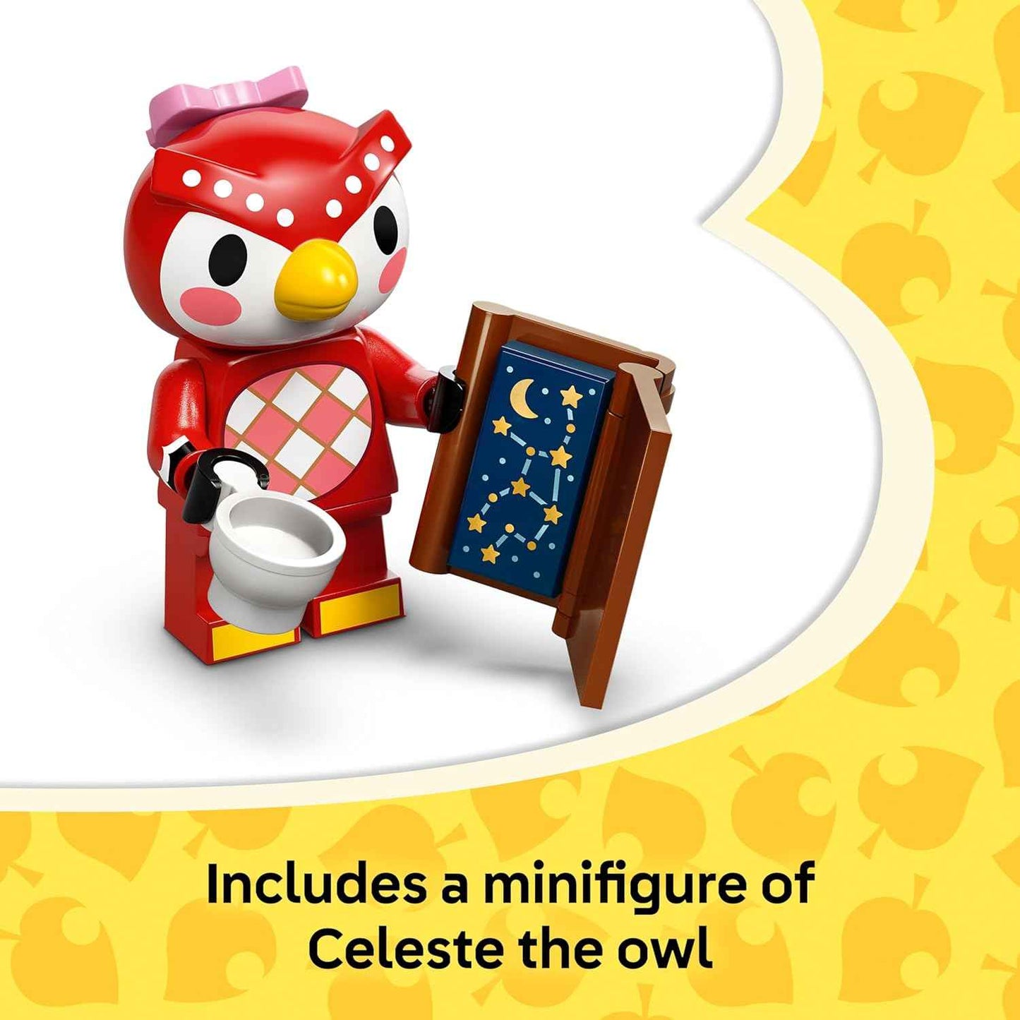 LEGO Animal Crossing Stargazing with Celeste Building Toy - Animal Crossing Toy Figure and Playset for Kids, Girls & Boys, Ages 6+ - Pretend Play Gift Idea for Birthdays - 77053