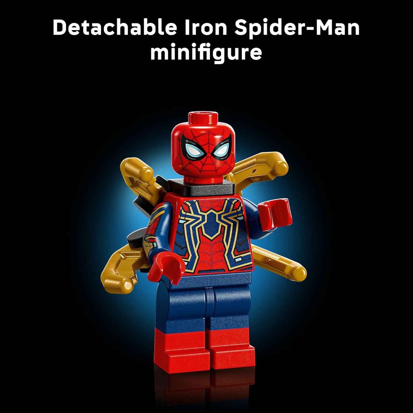 LEGO Marvel Iron Spider-Man Bust Collectible - Building Kit for Adults, Ages 18+ - Includes Iron Spider-Man Minifigure - Collectible Model for Super Hero Fans - Gift for Men and Women - 76326