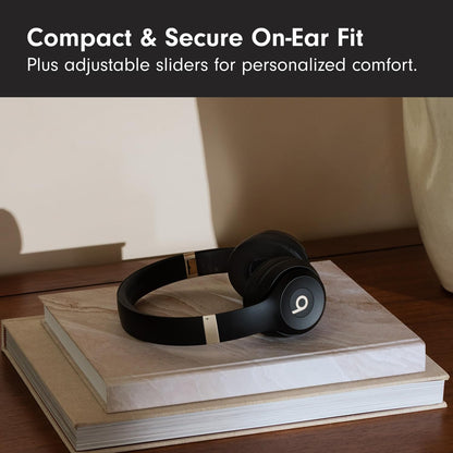 Beats Solo 4 - Wireless On-Ear Bluetooth Headphones, Up to 50-Hour Battery Life, Ultra-Lightweight Comfort, Powerful and Balanced Sound, Apple & Android Compatible - Slate Blue