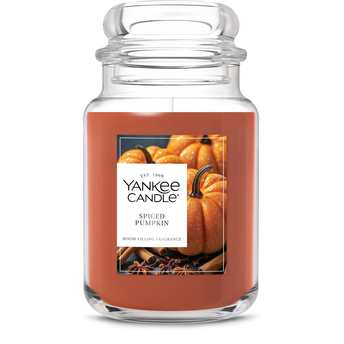 Yankee Candle Autumn Wreath, Fall Scented Candle, 22oz Large Jar with up to 150 Hour Burn Time - Jlhbookstore.store