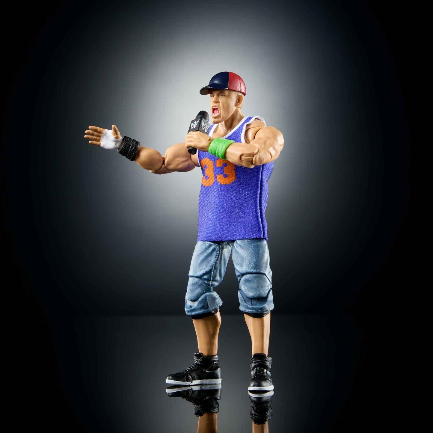 Mattel WWE Ultimate Edition John Cena 6-inch Action Figure & Accessories Set, 10+ Pieces Include Swappable Heads & Hands (Amazon Exclusive)