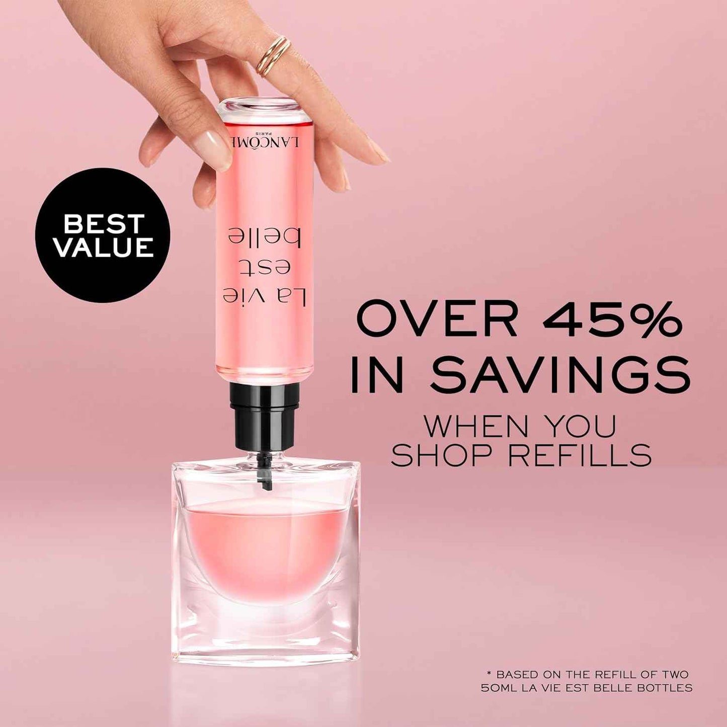 Lancôme La Vie Est Belle Eau de Parfum - Long Lasting Fragrance with Notes of Iris, Earthy Patchouli, Warm Vanilla & Spun Sugar - Floral & Sweet Women's Perfume