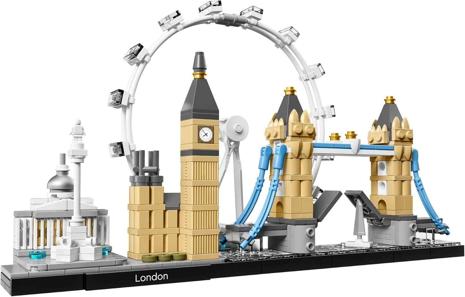 LEGO Architecture London Skyline Collection 21034 Building Set Model Kit and Gift for Kids and Adults (468 pieces)
