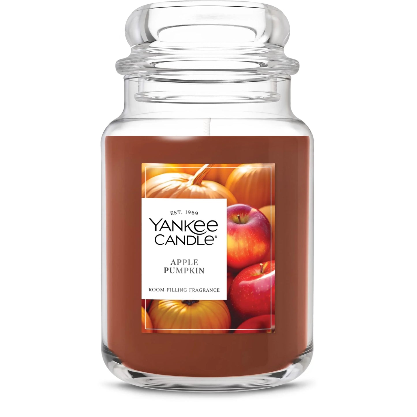 Yankee Candle Autumn Wreath, Fall Scented Candle, 22oz Large Jar with up to 150 Hour Burn Time - Jlhbookstore.store