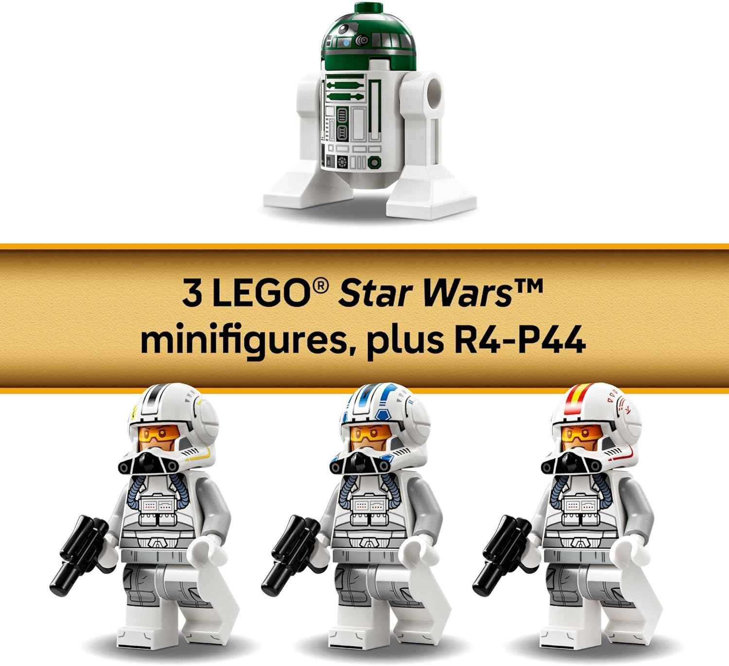 LEGO Star Wars: Revenge of The Sith ARC-170 Starfighter Spaceship Building Toy - Kids Star Wars Toy for Boys and Girls, Ages 9+ - Gift Idea for Birthdays - 75402