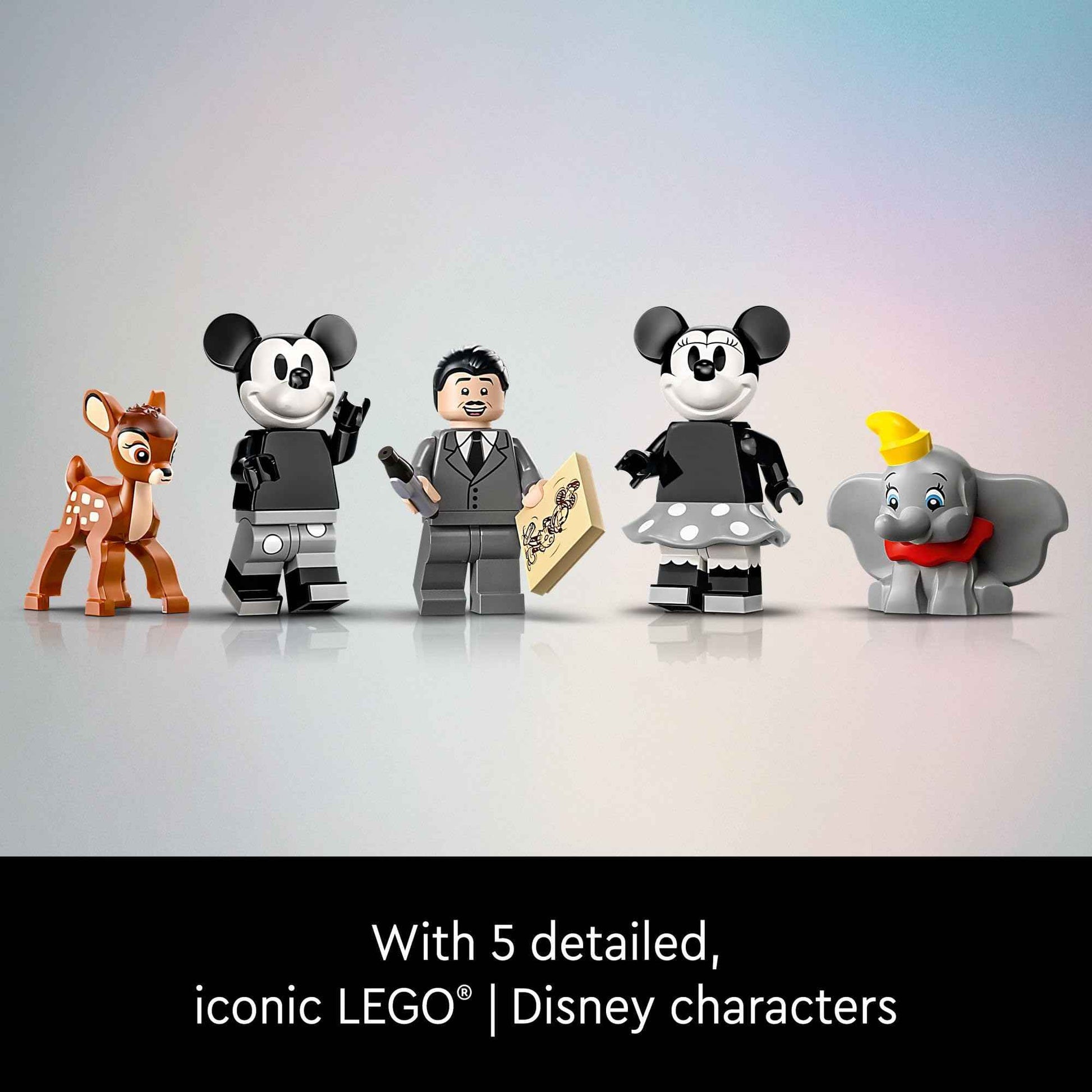 LEGO Disney Walt Disney Tribute Camera Building Set - Bedroom or Office Decor for Men & Women, Ages 18+ - Collectible Craft Model Kit - Gift Idea for Fans - 43230
