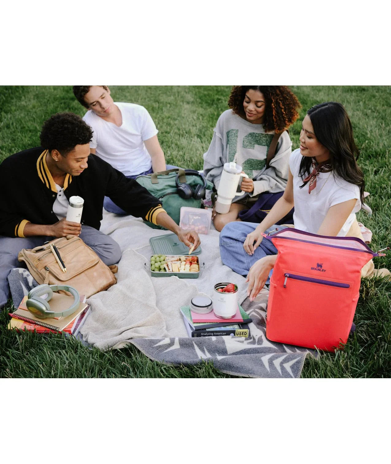 Adventure To-Go Food Jar | Vacuum Insulated Thermos Food Container | Wide Mouth Screw On Lid | Packable for Travel | Stainless Steel with Leakproof Lid | BPA-Free - Jlhbookstore.store