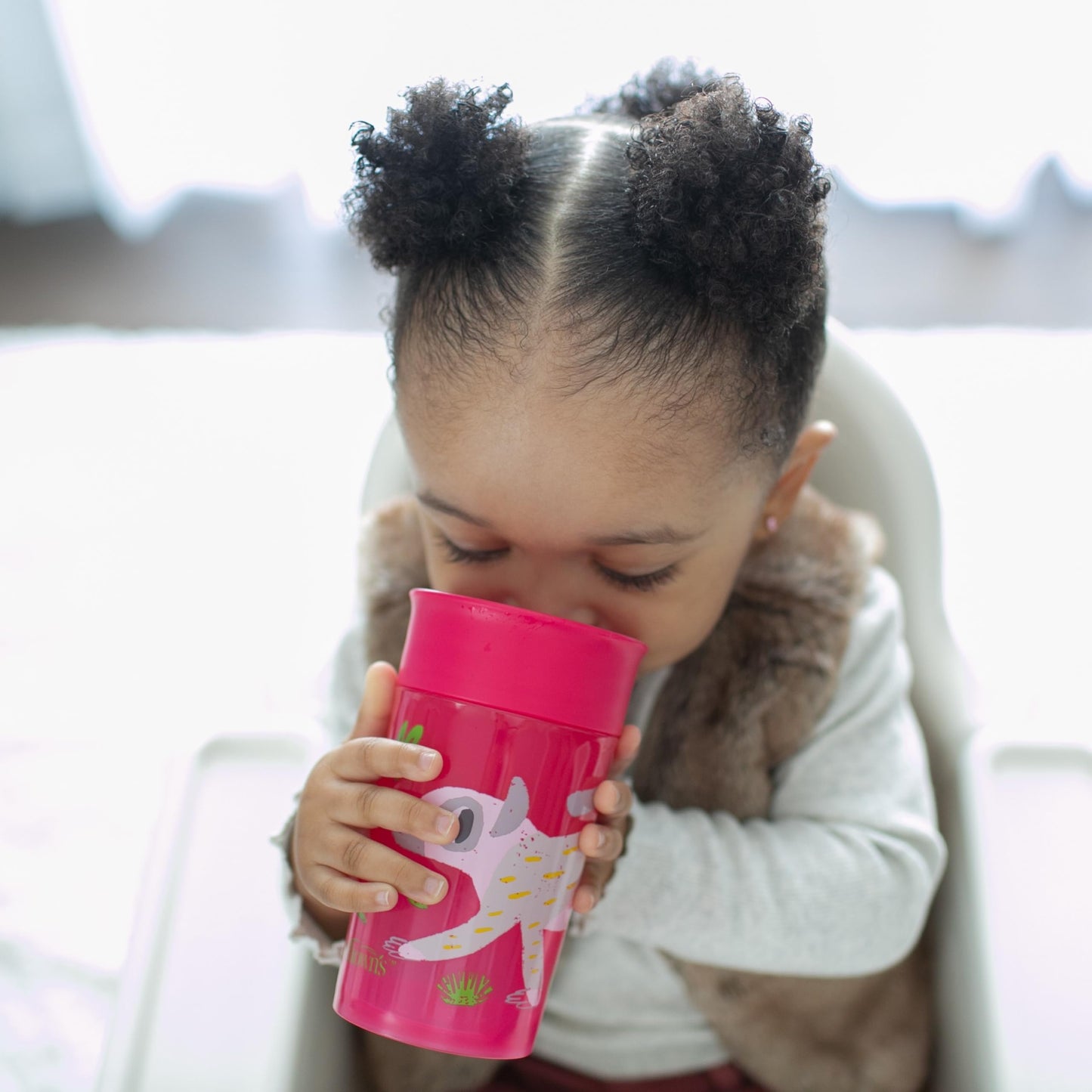 Dr. Brown's Polypropylene (PP) Milestones Cheers 360 Sippy Training Cups for Babies and Toddlers - Blue/Green - 10oz - 2-Pack - 9m+