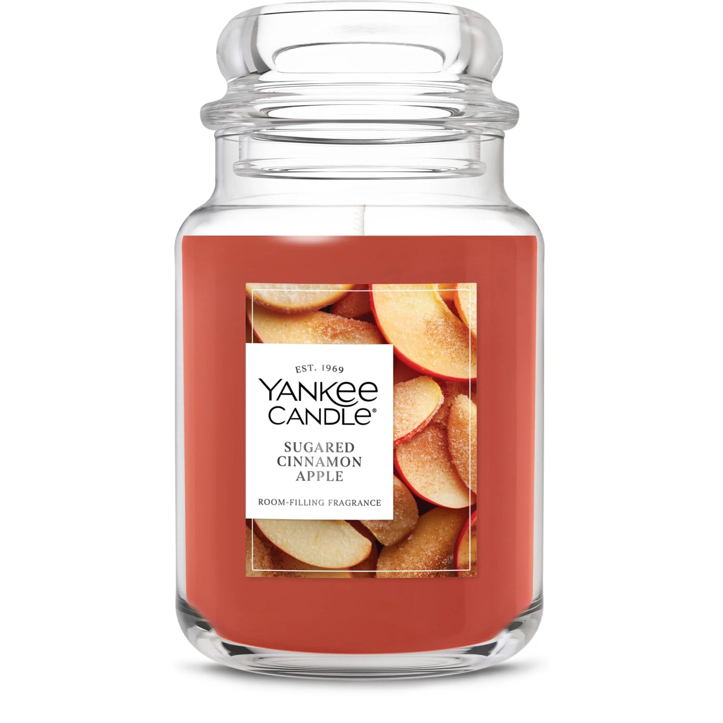 Yankee Candle Autumn Wreath, Fall Scented Candle, 22oz Large Jar with up to 150 Hour Burn Time - Jlhbookstore.store
