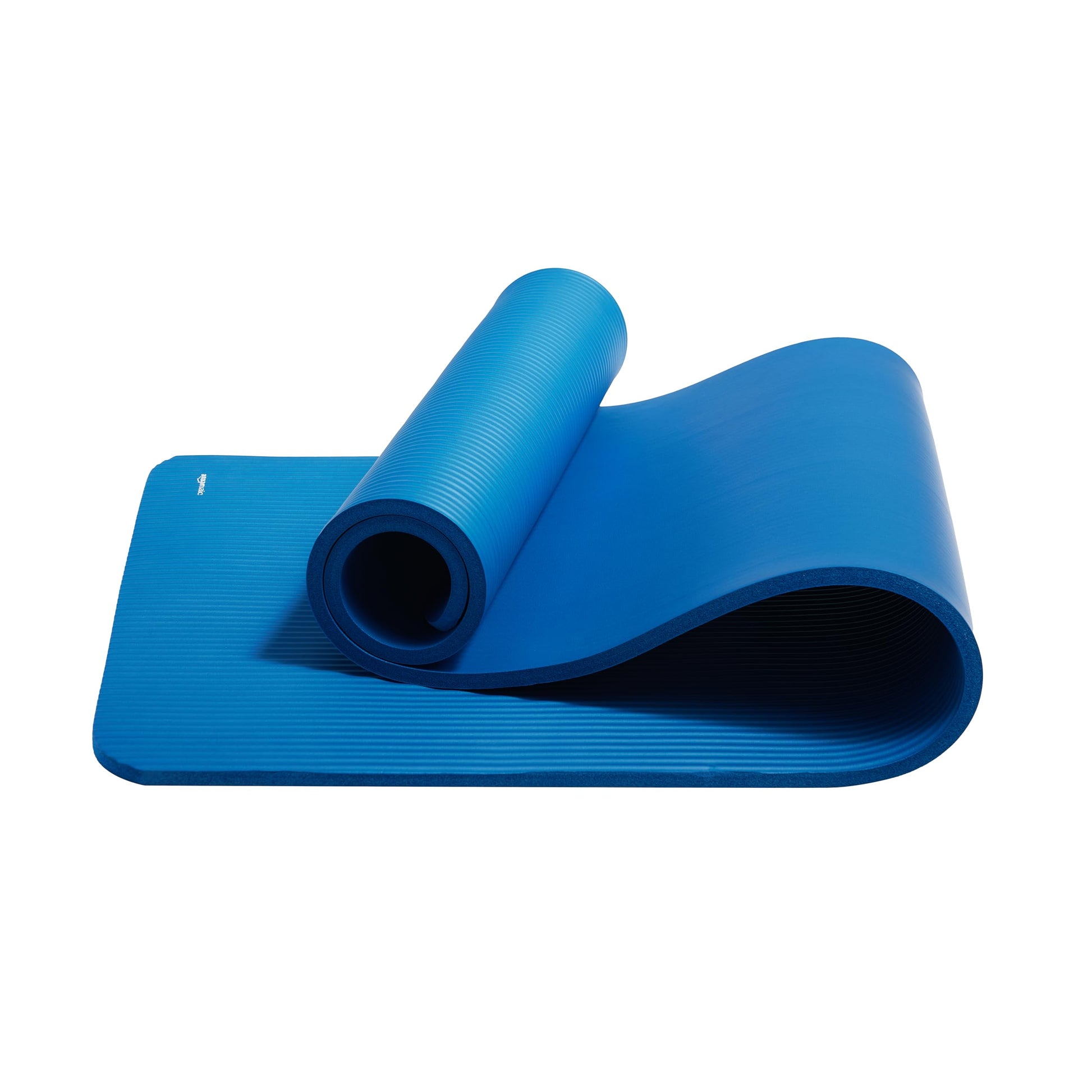 Amazon Basics 1/2 Inch Extra Thick Exercise Yoga Mat with Carrying Strap, Cushioned Support, for Fitness and Gym Workouts jlhbookstore.store