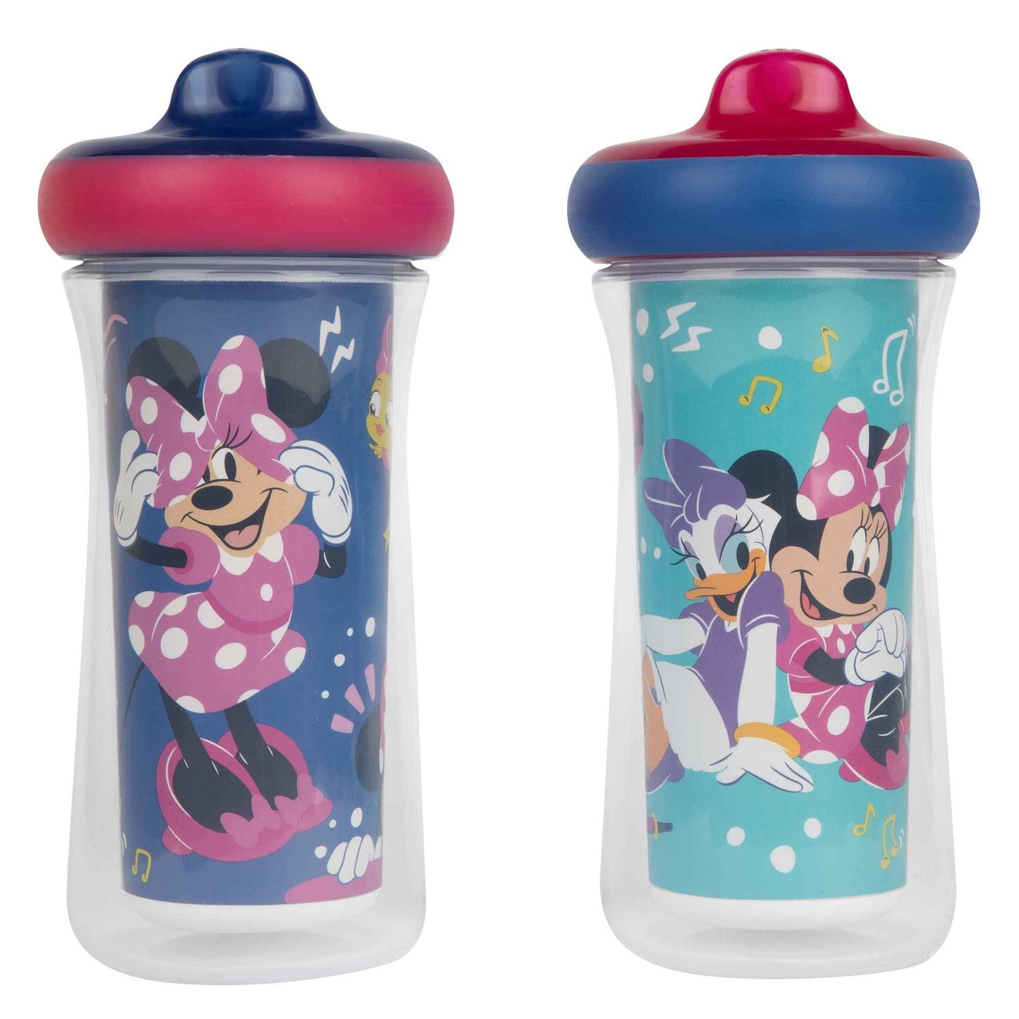 The First Years Disney Princess Kids Insulated Sippy Cups - Dishwasher Safe Spill Proof Toddler Cups - Ages 12 Months and Up - 9 Ounces - 2 Count