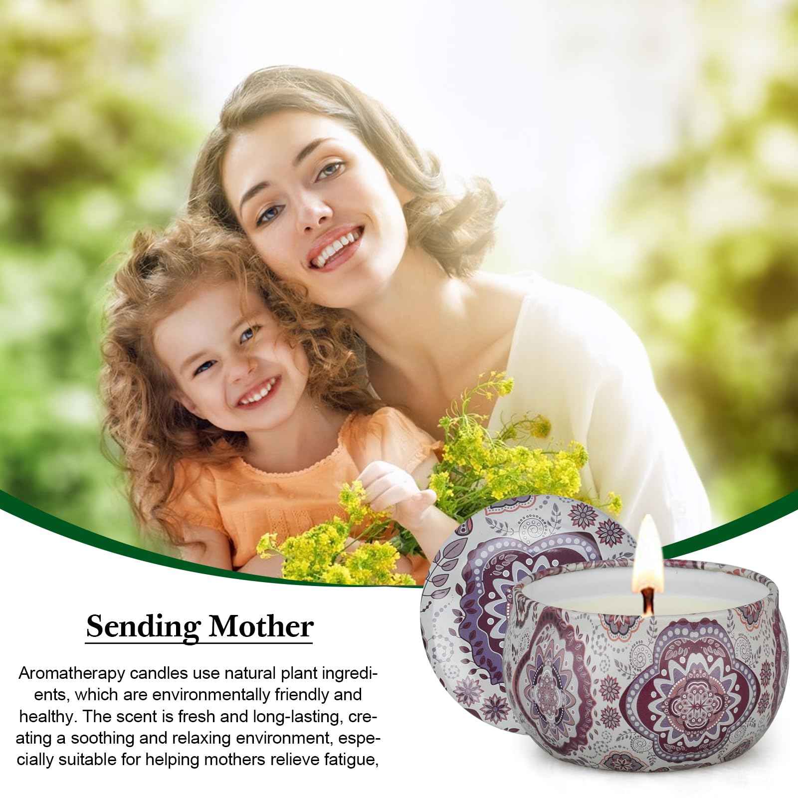 Scented Candles Gift Set,12 Pack Candles for Home Scented, 300 Hour Long Lasting Soy Wax Aromatherapy Candle Set, Birthday Gifts for Women with Gift Box