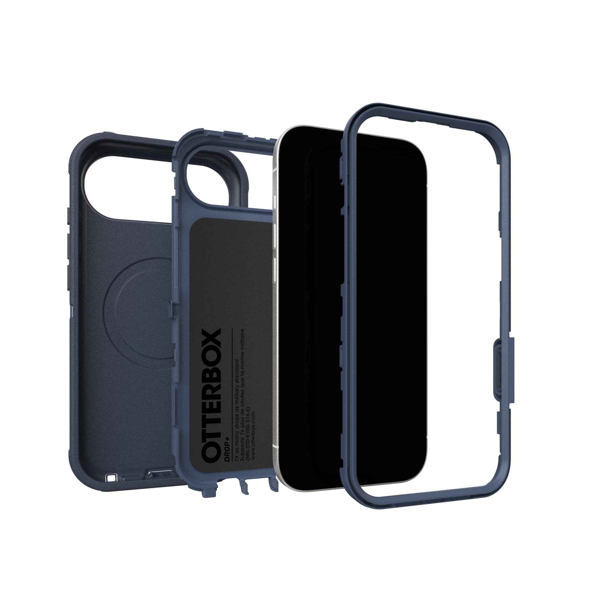 OtterBox iPhone 17 Pro Max Defender Pro Series Case - Black - Tough, Rugged & Durable iPhone Case, Snaps on MagSafe