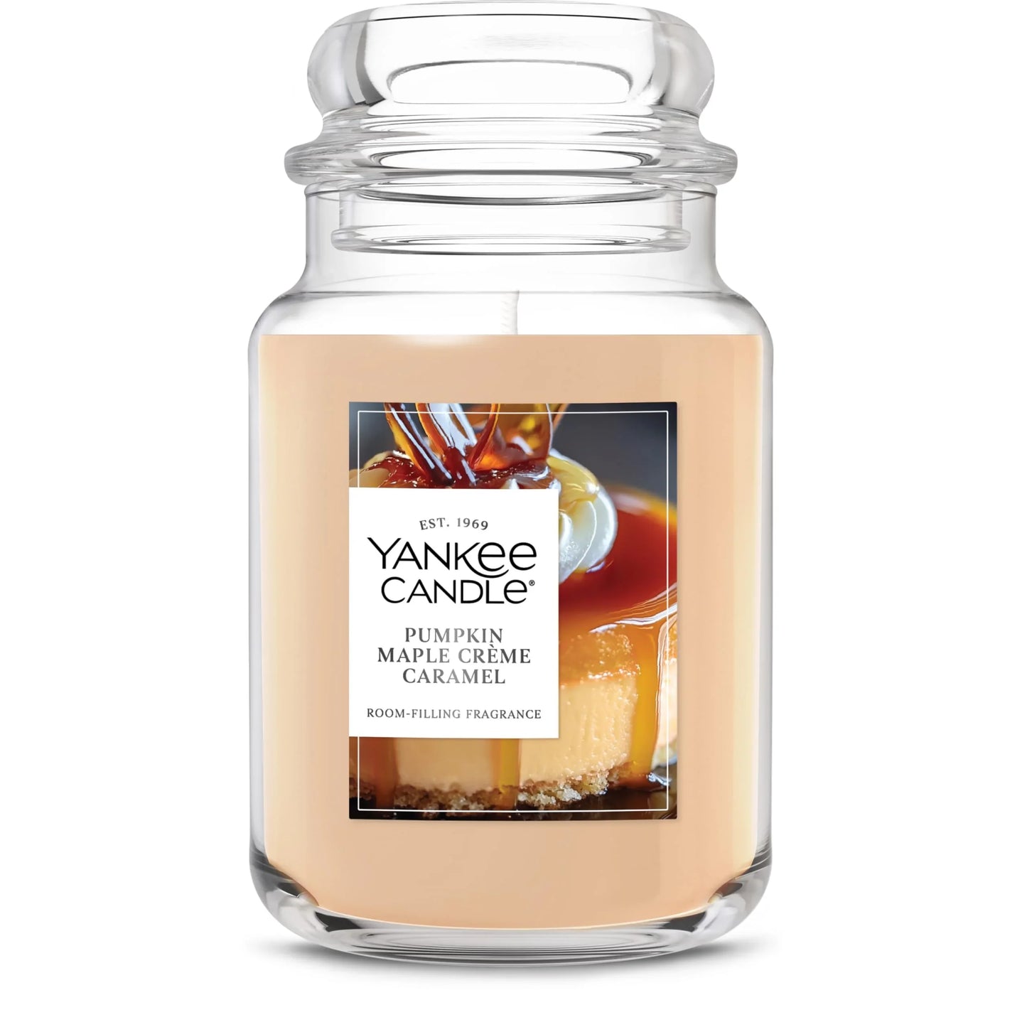 Yankee Candle Autumn Wreath, Fall Scented Candle, 22oz Large Jar with up to 150 Hour Burn Time - Jlhbookstore.store