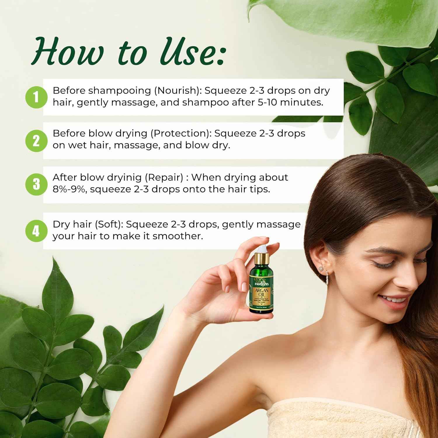 Herbishh Black Shampoo, Hair Dye Shampoo 3 in 1, 100% Grey Coverage, Demi-Permanent Hair Color for Men & Women, Long-lasting Color in 5-15 Mins, Ammonia-free, 200 ml