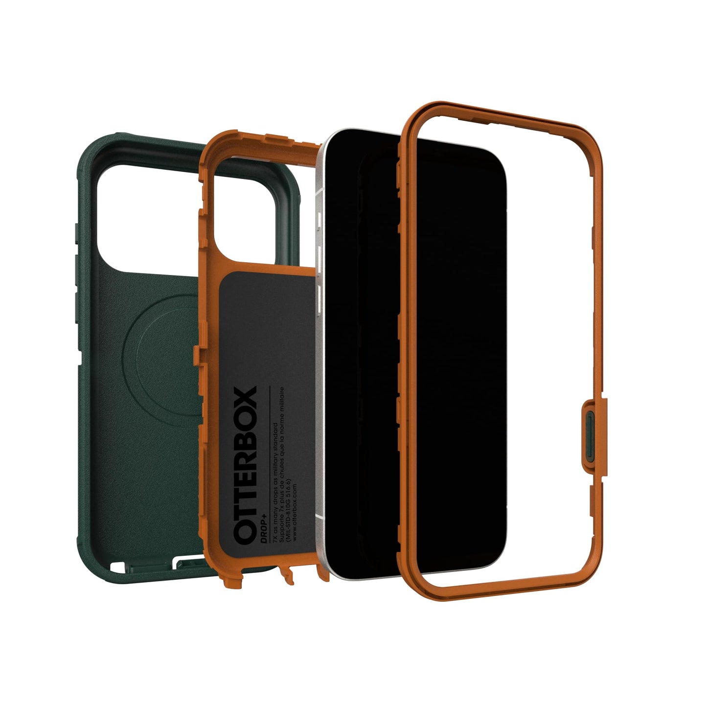 OtterBox iPhone 17 Pro Max Defender Pro Series Case - Black - Tough, Rugged & Durable iPhone Case, Snaps on MagSafe jlhbookstore.store