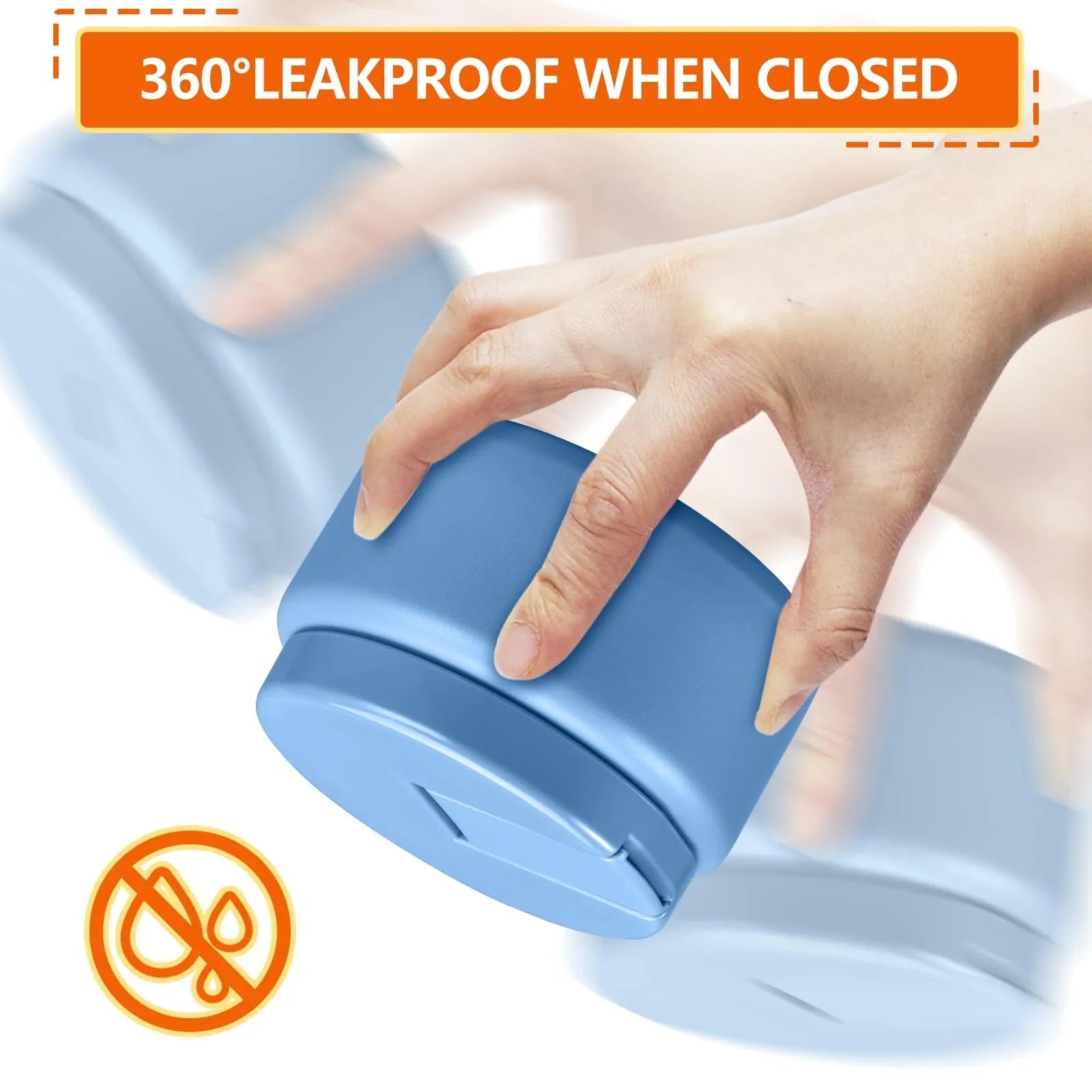 13.5oz Kids Jar for Hot Food, Insulated Vacuum Food Jar with Buckle Lid, Stainless Steel Wide Mouth Leak Proof Insulated Lunch Container for School Picnic Travel, Blue jlhbookstore.store