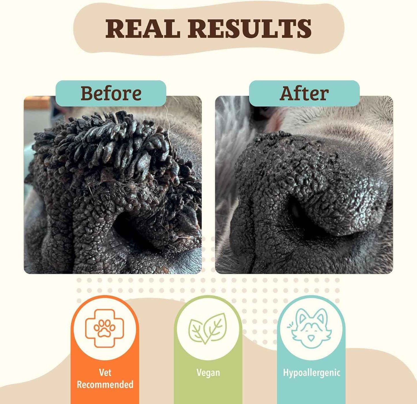 Natural Dog Company Snout Soother Travel Stick 0.15 oz – All Natural Dog Nose Balm for Dry, Cracked Snouts – Organic Moisturizing & Soothing Balm – Lick-Safe Mini Snout Care, Made in USA