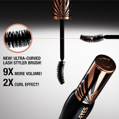 Charlotte Tilbury Exagger-Eyes Volume & Length Mascara, Exagger-Black