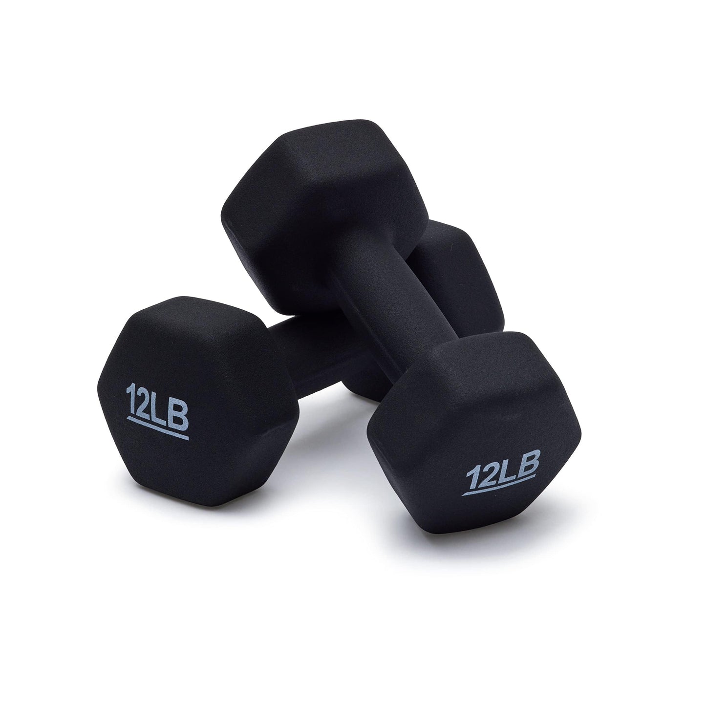 Amazon Basics Neoprene Dumbbell Hand Weights for Exercise and Muscle Toning jlhbookstore.store