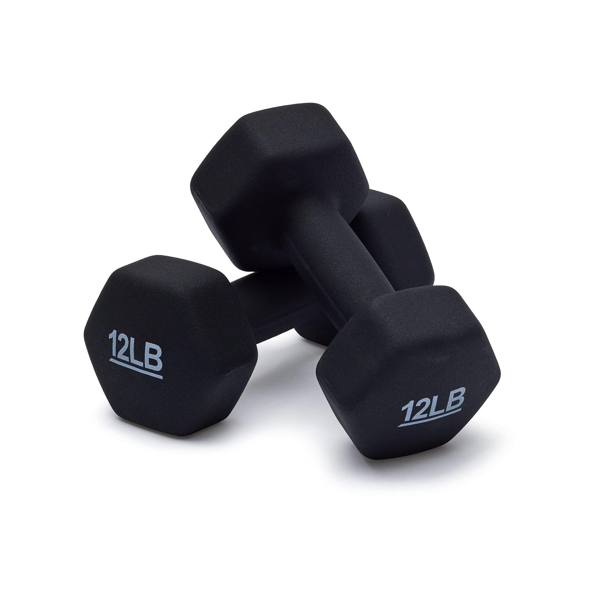 Amazon Basics Neoprene Dumbbell Hand Weights for Exercise and Muscle Toning jlhbookstore.store