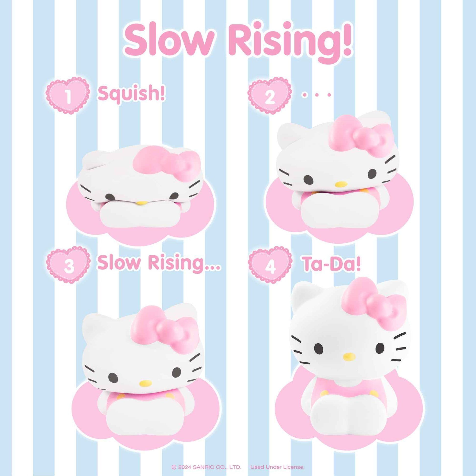 Hamee SquiSHU Buddy Hello Kitty and Friends Kuromi, Cute Birthday Gift, Official Merchandise, Toys for Kids & Adult, Model Jumbo Squishy for Collectors