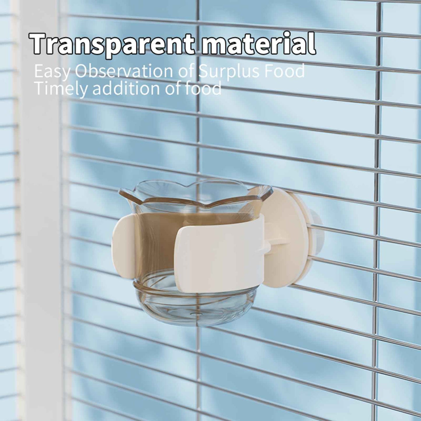 2pcs/4pcs PET Bird Bowls with Clamp, Bird Cage Feeder, Durable Water Bowl, Feeding Cups, Water Feeder for Cockatiel, Parakeet, Macaw, Finches, Lovebirds, Small Animals Gray (Pink, 2pcs)