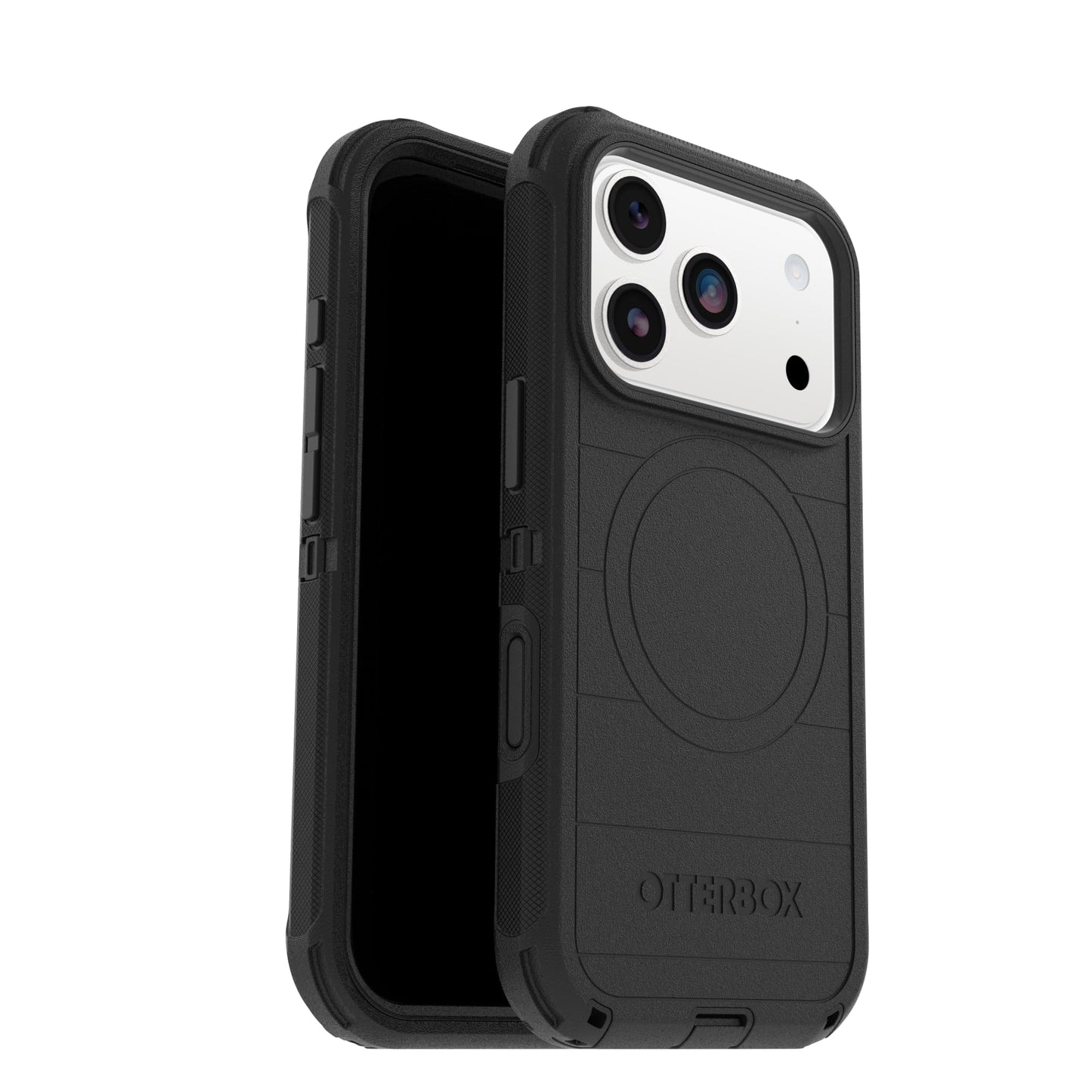 OtterBox iPhone 17 Pro Max Defender Pro Series Case - Black - Tough, Rugged & Durable iPhone Case, Snaps on MagSafe jlhbookstore.store