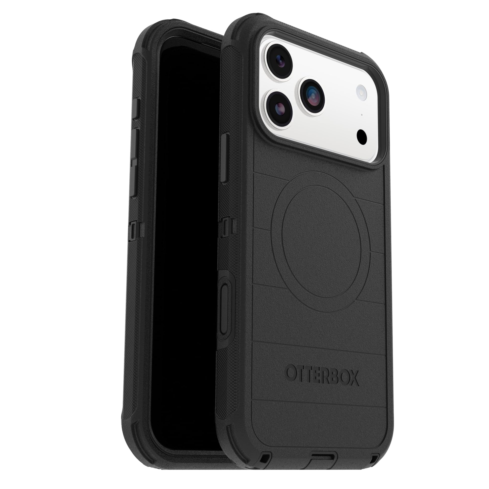 OtterBox iPhone 17 Pro Max Defender Pro Series Case - Black - Tough, Rugged & Durable iPhone Case, Snaps on MagSafe jlhbookstore.store