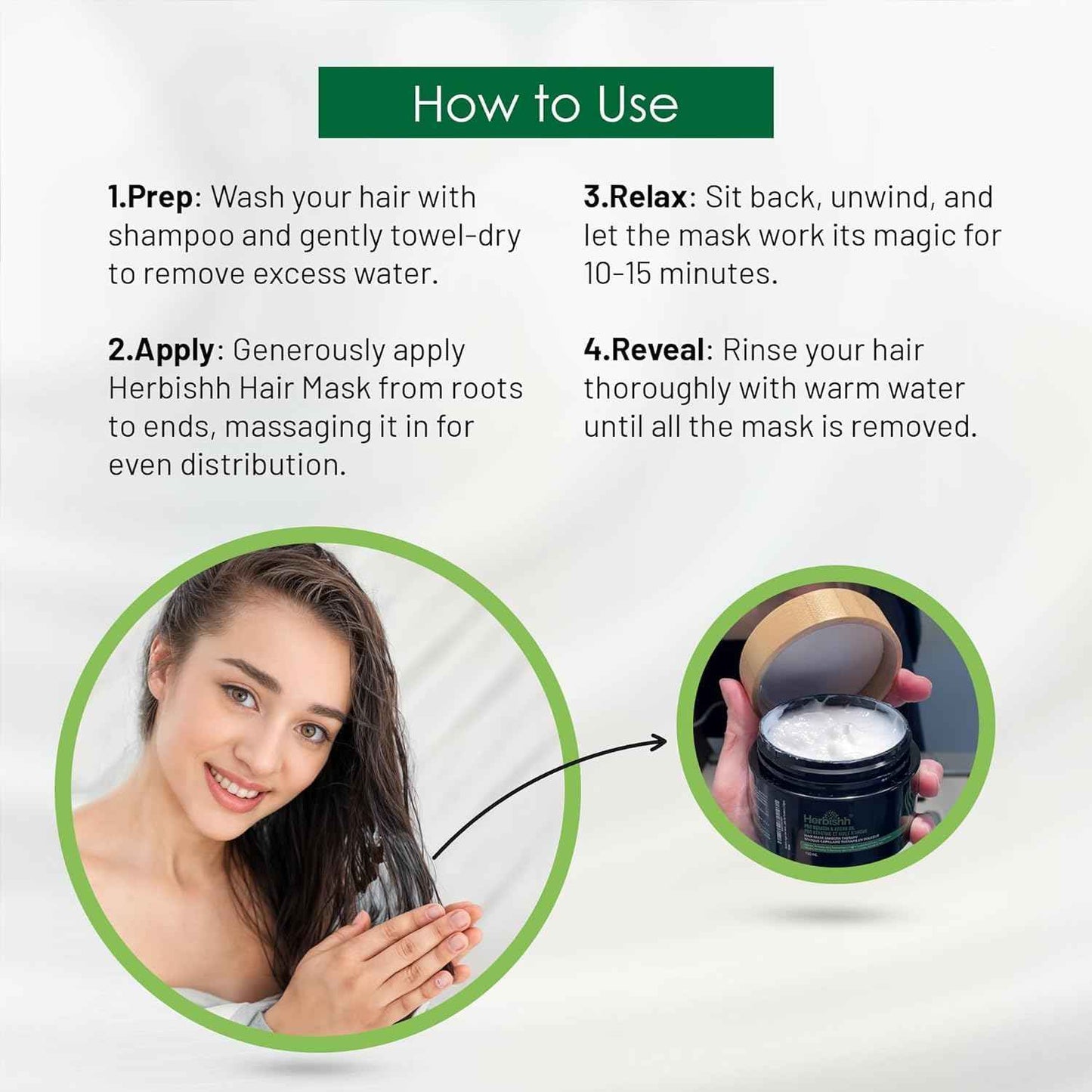 Herbishh Black Shampoo, Hair Dye Shampoo 3 in 1, 100% Grey Coverage, Demi-Permanent Hair Color for Men & Women, Long-lasting Color in 5-15 Mins, Ammonia-free, 200 ml