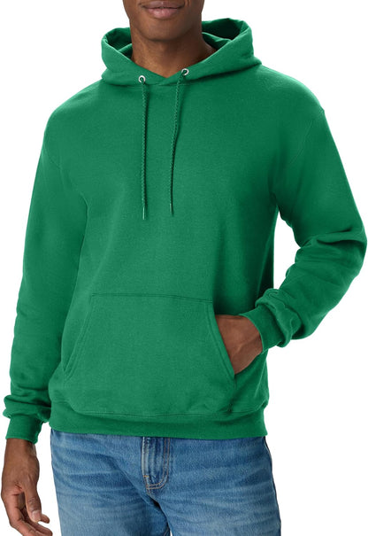 Hanes Men's Hoodie - EcoSmart Fleece Hooded Sweatshirt for Men & Women - Midweight Fleece - Big & Tall Available