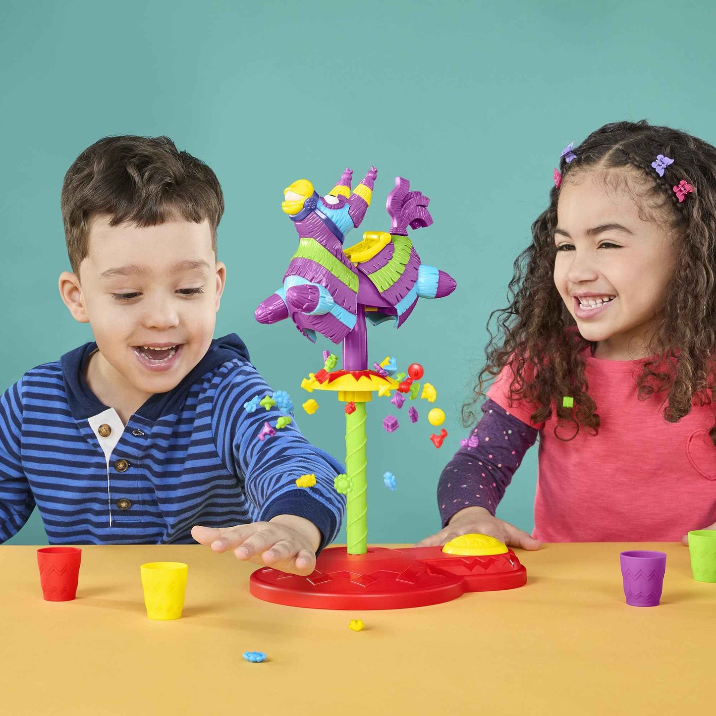 Hasbro Gaming Hungry Hungry Hippos Dino Edition Board Game, Pre-School Game for Ages 4 and Up; for 2 to 4 Players (Amazon Exclusive)