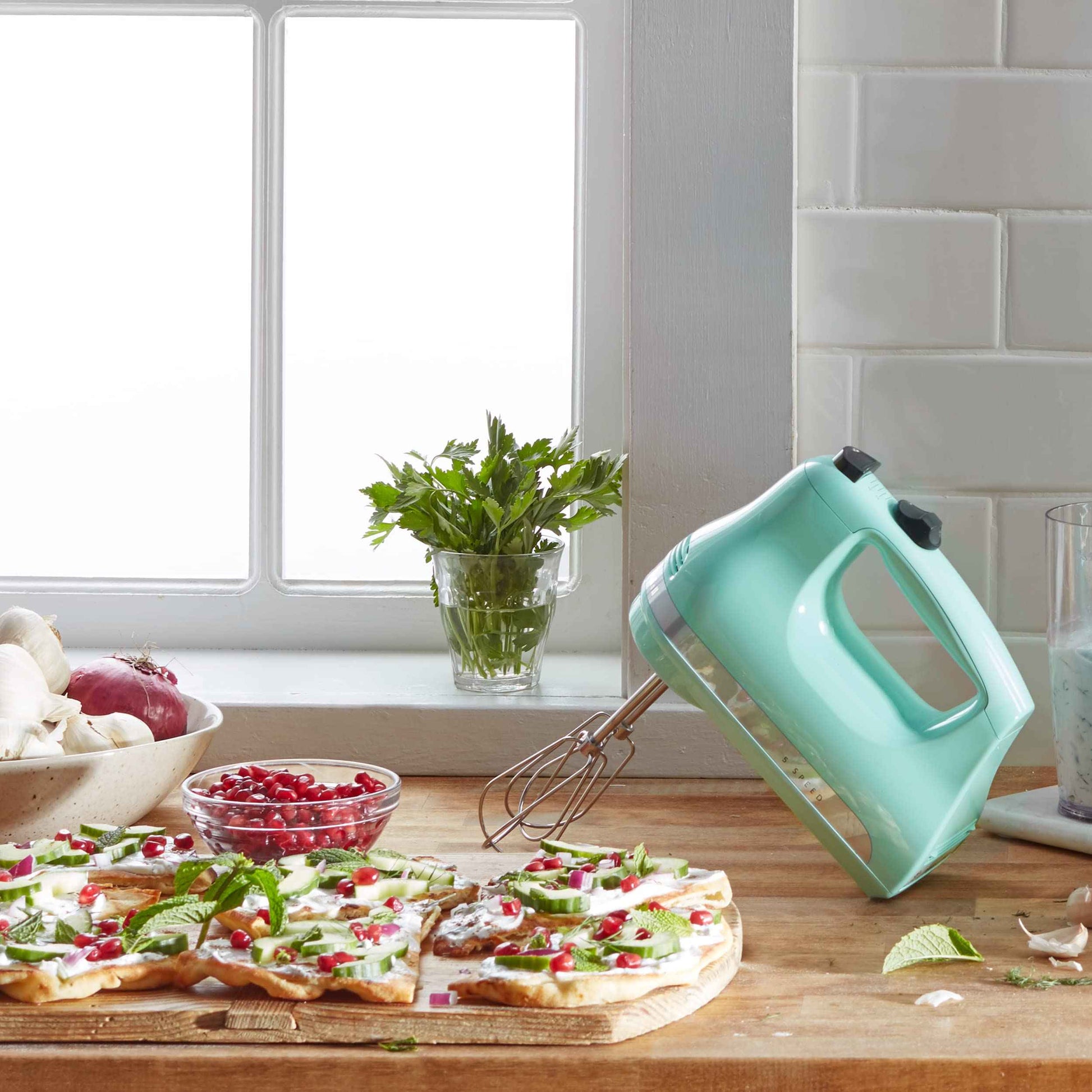 KitchenAid 5 Ultra Power Speed Hand Mixer - KHM512, White