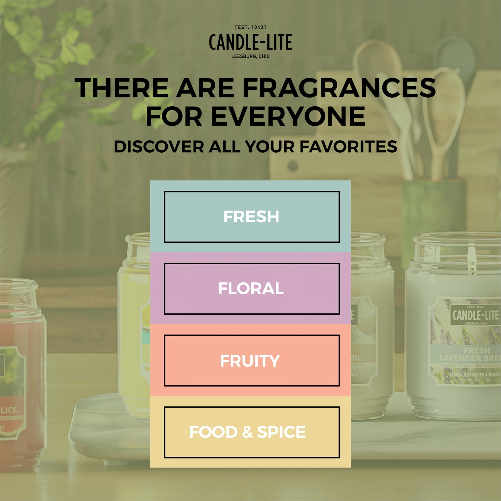 Candle-lite Fall Scented Candles, Creamy Vanilla Swirl, 18 oz Jar, Proudly Poured in The USA, Aromatherapy Candle, Single-Wick with 110 Hours of Burn Time, Perfect for Creating a Relaxing Ambiance jlhbookstore.store