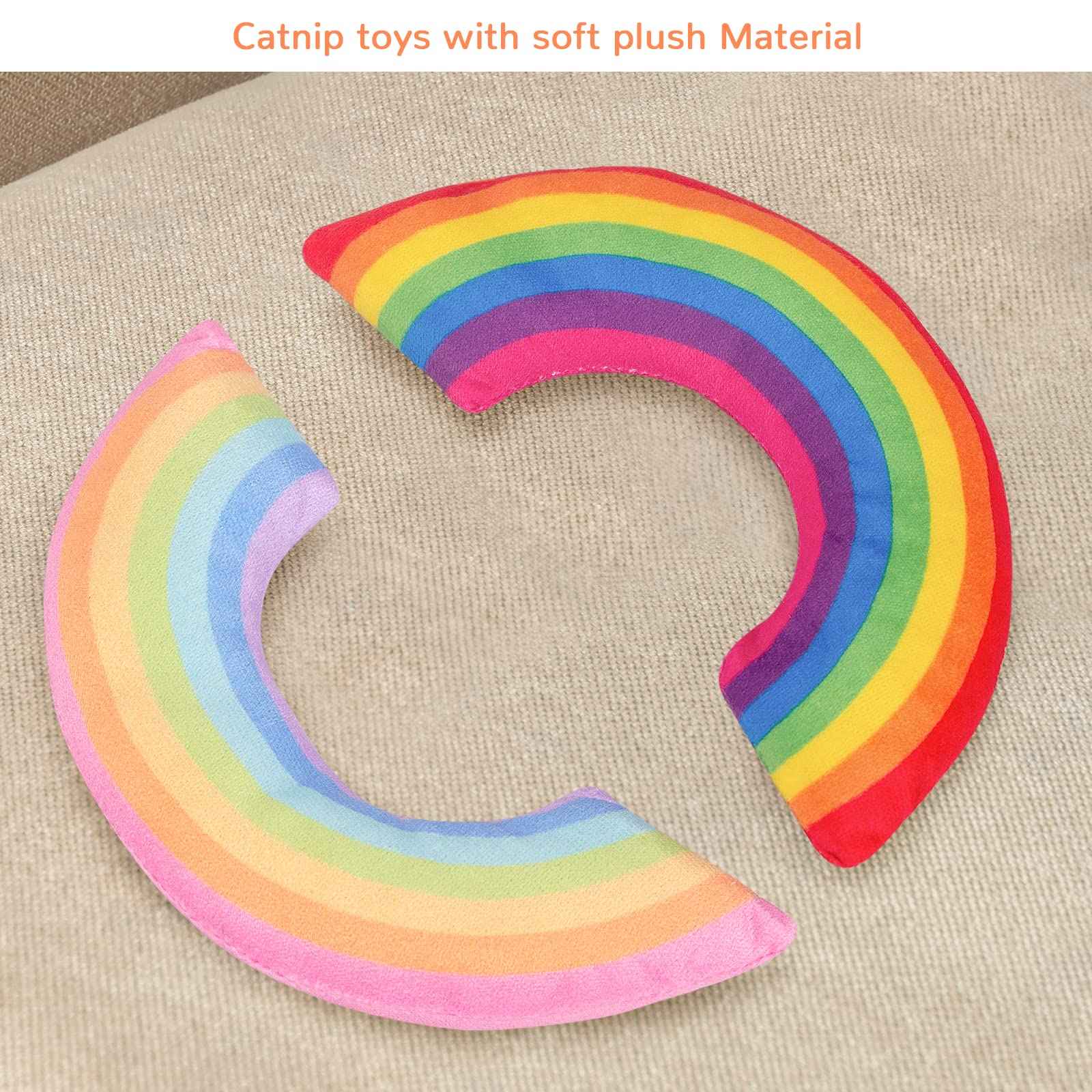 Catnip Cat Toys, Safe Teeth Cleaning Cat Nip Toys for Indoor Kitten Kitty,Interactive Plush Cat Chew Kicker Toys, 5 Pack, Vegetable Shape