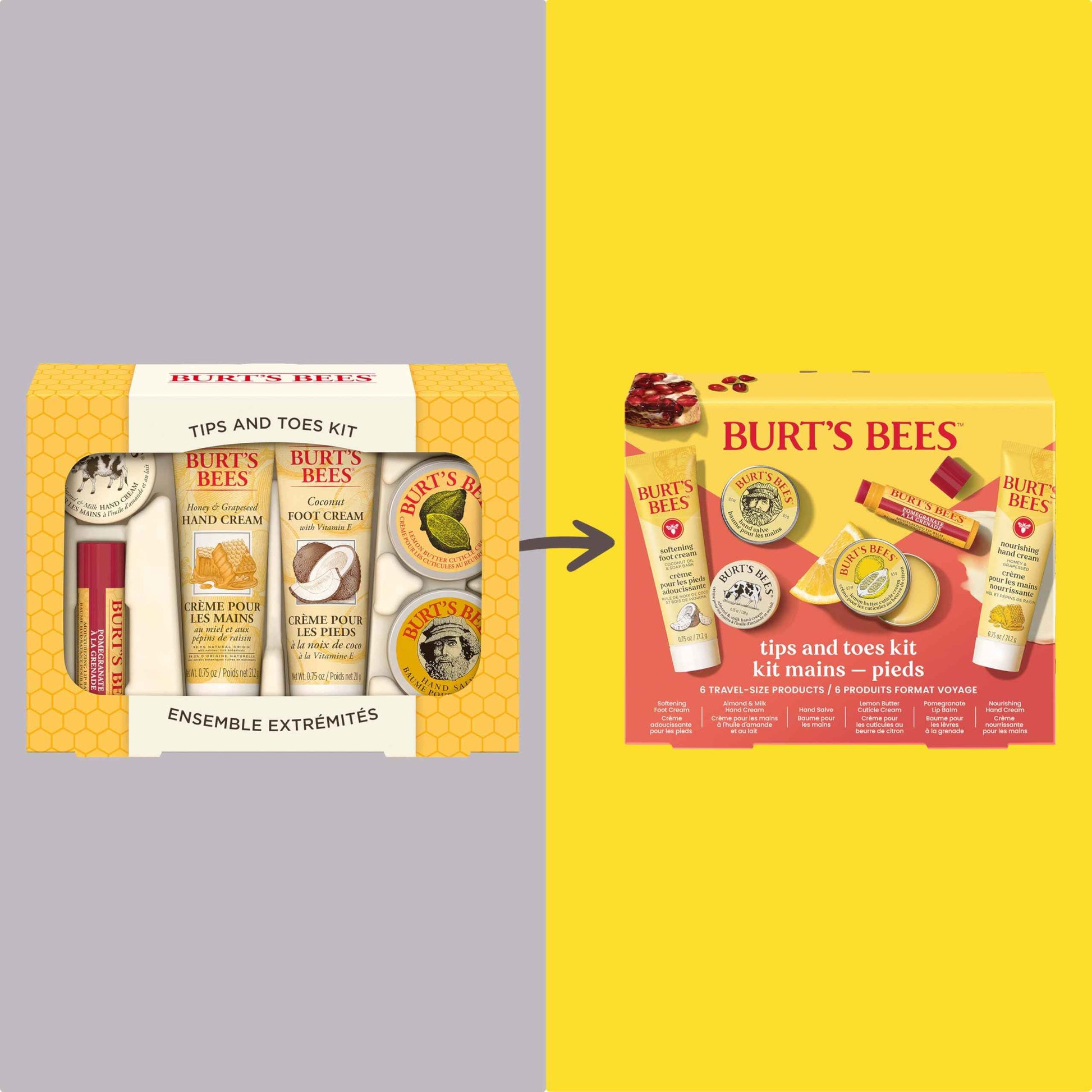Burt's Bees Christmas Gifts, 3 Body Skincare Stocking Stuffers, Hand Repair Set, 3 Hand Creams plus Gloves - Almond Milk Hand Cream, Lemon Butter Cuticle Cream, Shea Butter Hand Repair Cream