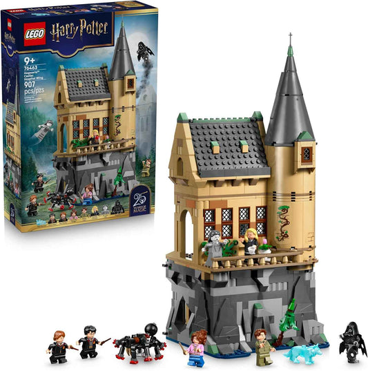 LEGO Harry Potter Hogwarts Castle: Hospital Wing Building Toy for Girls & Boys - Pretend Play Set for Kids, Ages 9+ - W/7 Minifigures & Wolf Patronus Toy Figure - Gift Idea for Birthdays - 76463