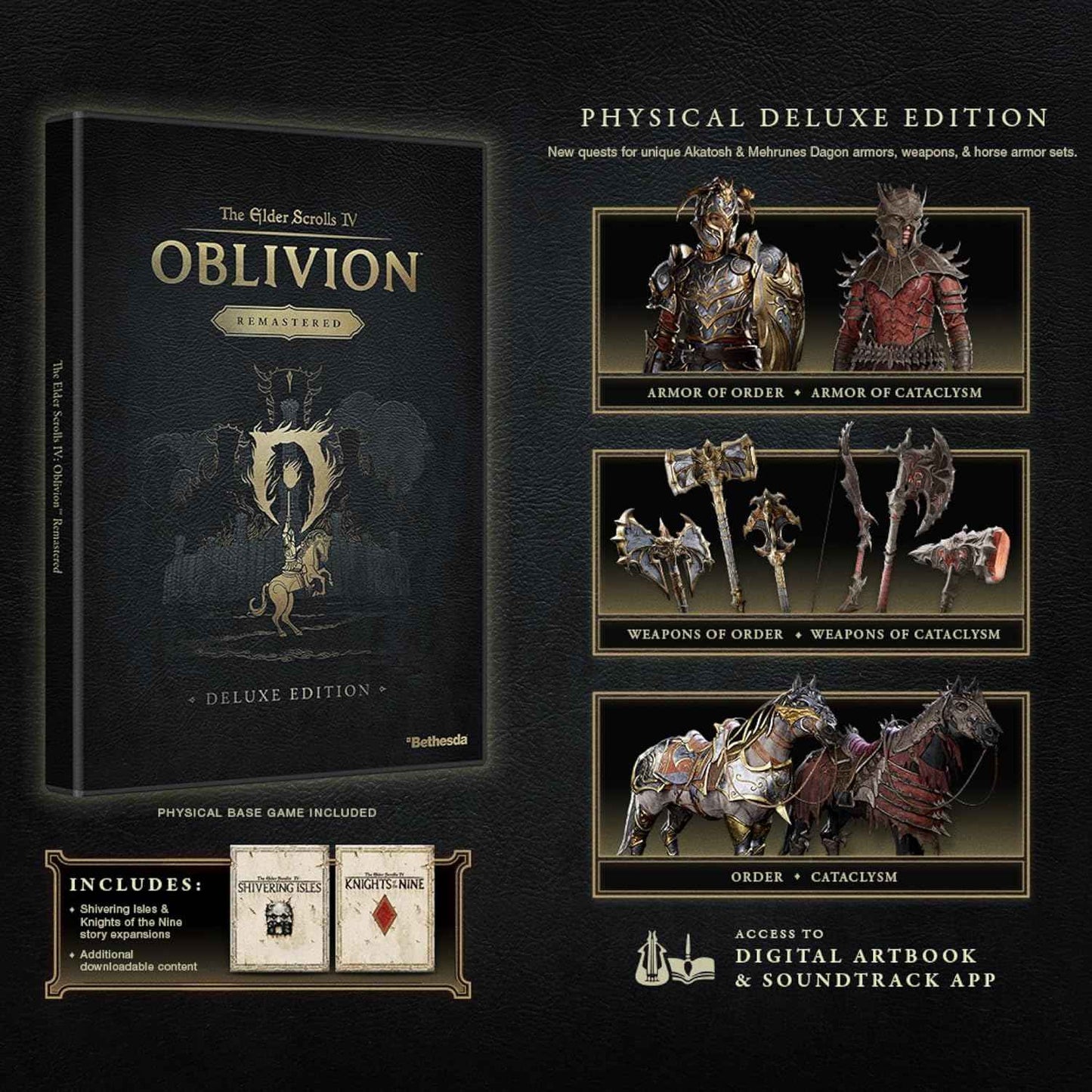 The Elder Scrolls IV: Oblivion™ Remastered – Physical Deluxe Edition – PlayStation®5