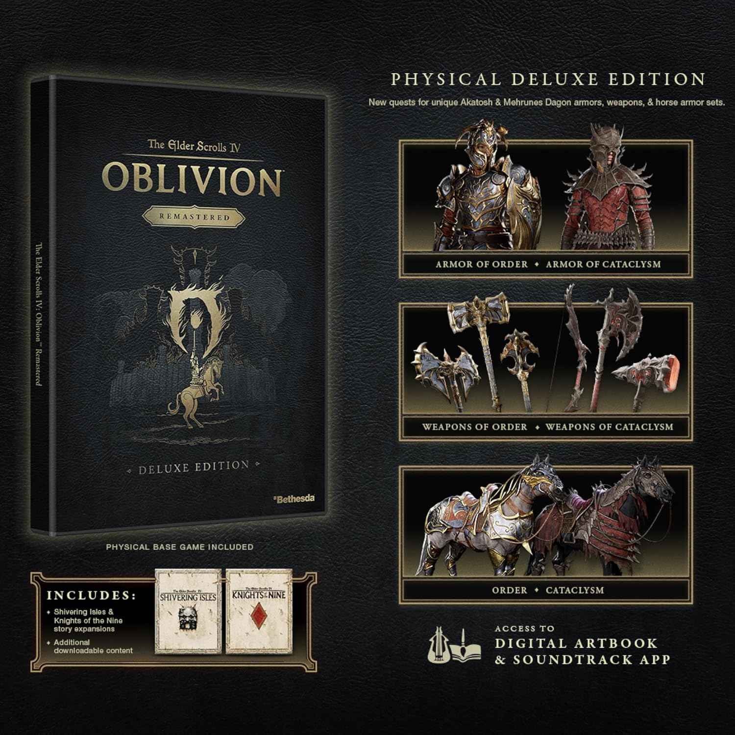 The Elder Scrolls IV: Oblivion™ Remastered – Physical Deluxe Edition – PlayStation®5