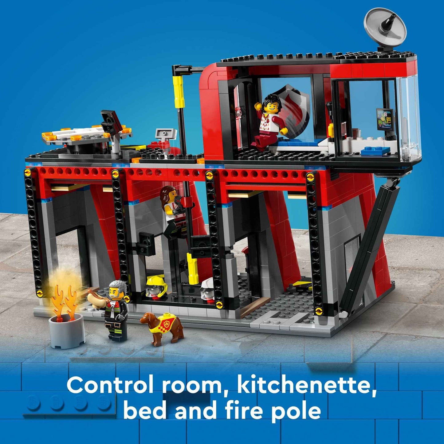 LEGO City Fire Rescue Boat Building Set - Floatable Boat Toy for Boys & Girls, Ages 5+ - Kids Pretend Play Toy for Preschool - Gift for Birthdays - 60373