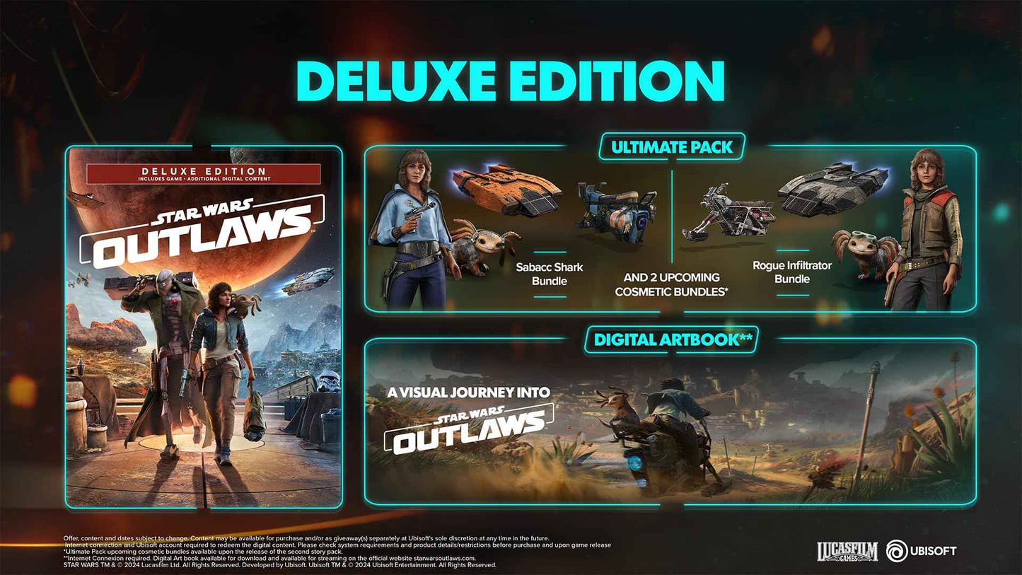 Star Wars Outlaws - Limited Edition (Amazon Exclusive), PlayStation 5