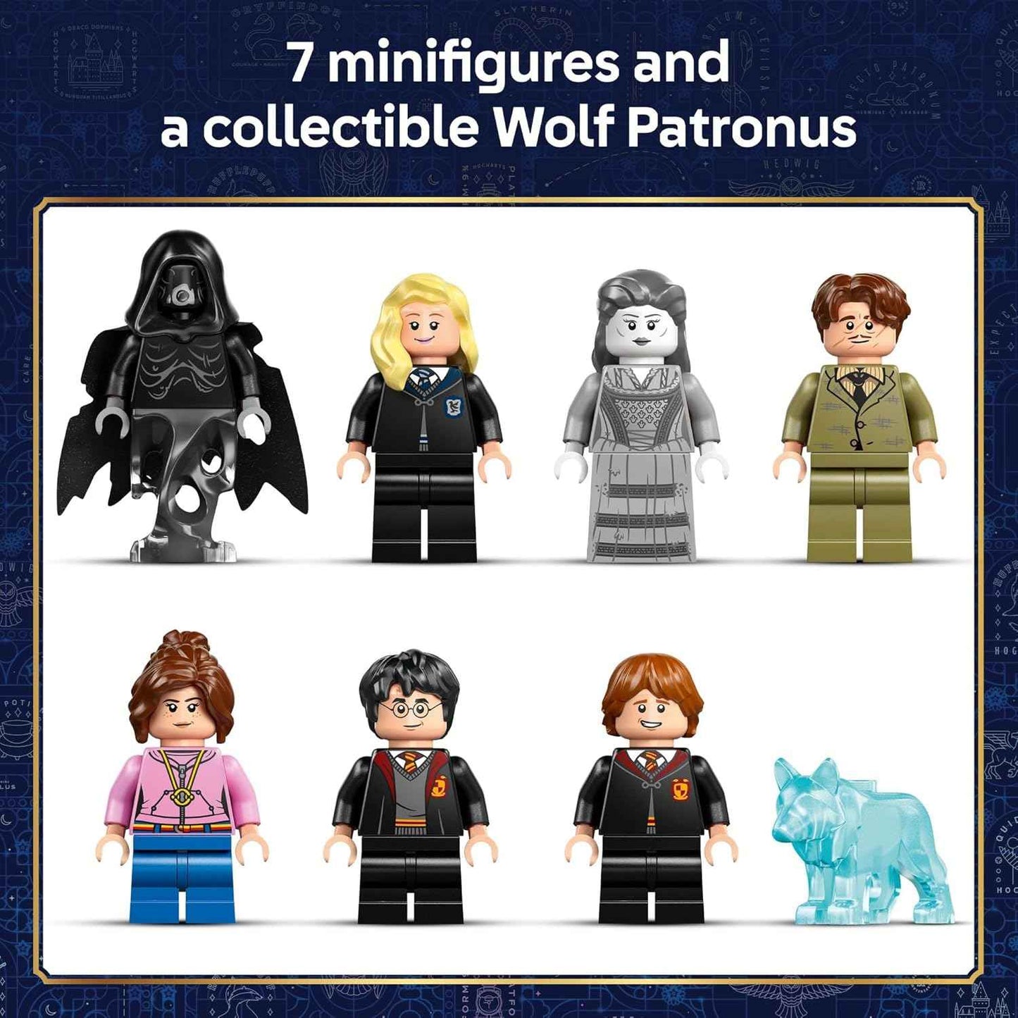 LEGO Harry Potter Hogwarts Castle: Hospital Wing Building Toy for Girls & Boys - Pretend Play Set for Kids, Ages 9+ - W/7 Minifigures & Wolf Patronus Toy Figure - Gift Idea for Birthdays - 76463