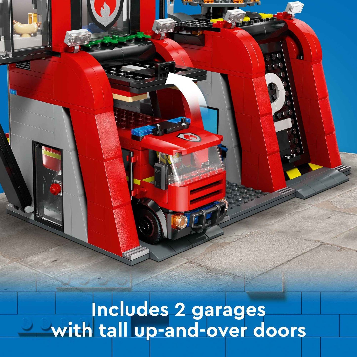 LEGO City Fire Rescue Boat Building Set - Floatable Boat Toy for Boys & Girls, Ages 5+ - Kids Pretend Play Toy for Preschool - Gift for Birthdays - 60373