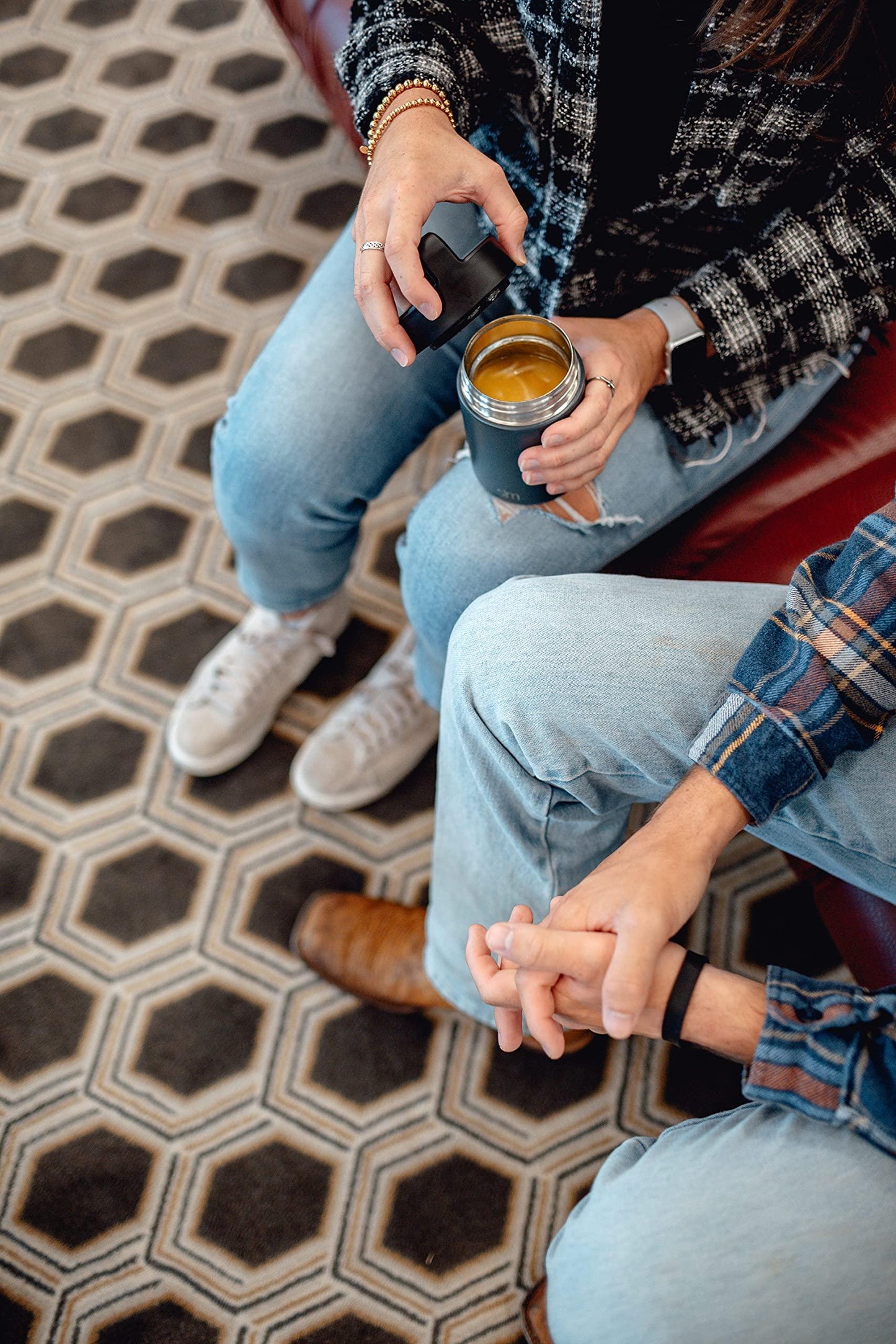 Simple Modern Food Jar for Hot Food | Reusable Stainless Steel Vacuum Insulated Leak Proof Lunch Storage for Smoothie Bowl, Soup, Oatmeal | Provision Collection | 16oz | Midnight Black - Jlhbookstore.store